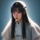 香港商业电影导演形象，在拍摄现场手持剧本与摄影师讨论构图，展现香港黄金时代的高效制作节奏